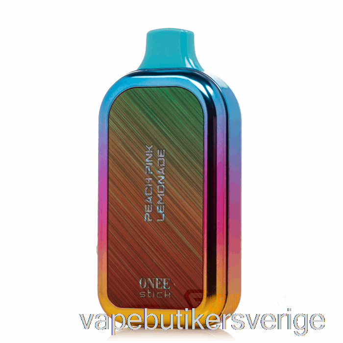 Vape Sverige Yibla 6500 Engångspersika Rosa Lemonad